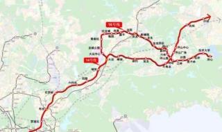 深圳14号线地铁线路图